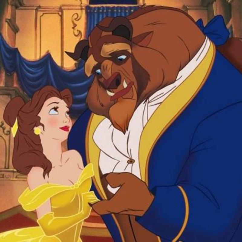 Animações da Disney: A Bela e a Fera
